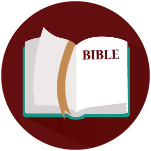 bible icon red